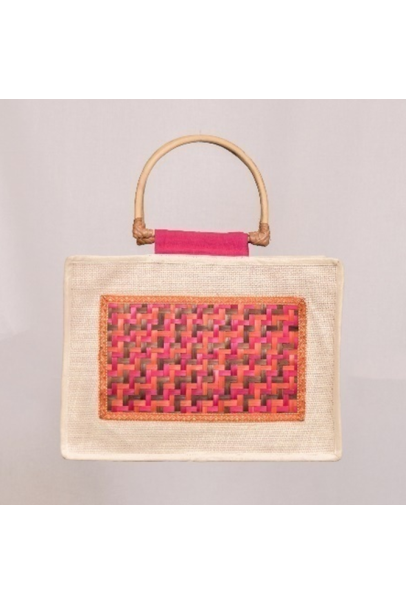 Tiffin Bag - Landscape - Bamboo/Jute